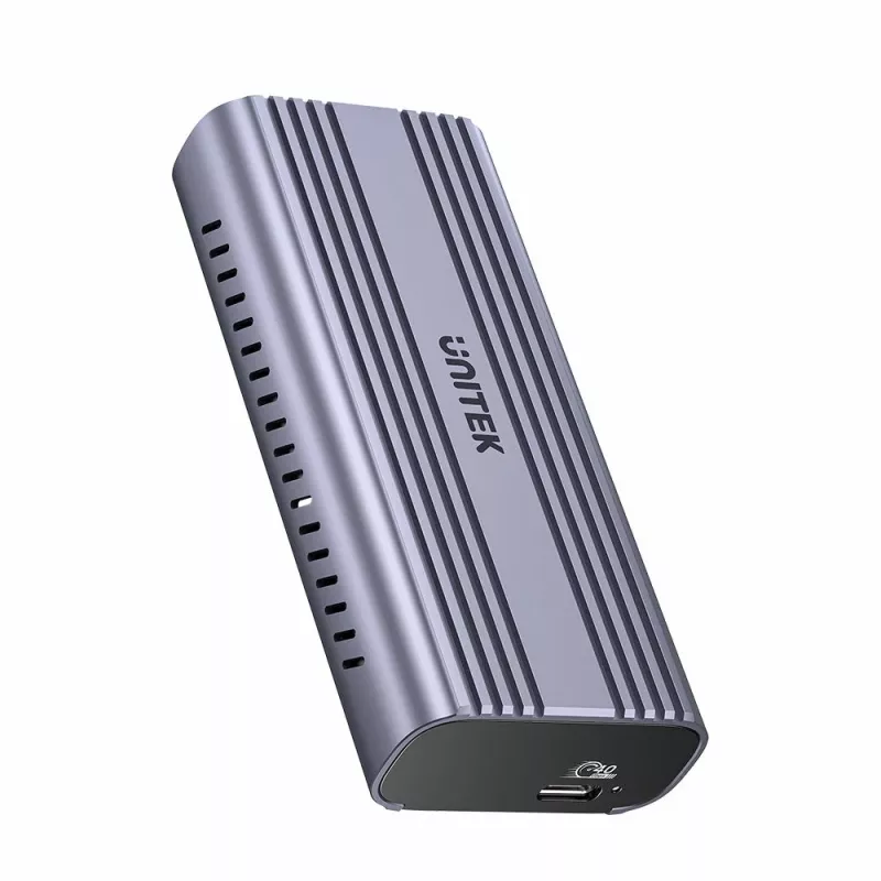 SSD dėklas UNITEK S1226A juodai pilkas M.2 PCI Express 40 Gbit/s