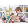 Žaislinis lenktynių trasos rinkinys Extralink TOYS — išmaniųjų automobilių žaidimų rinkinys, modulinės trasos dalys, baterijomis maitinamos transporto priemonės