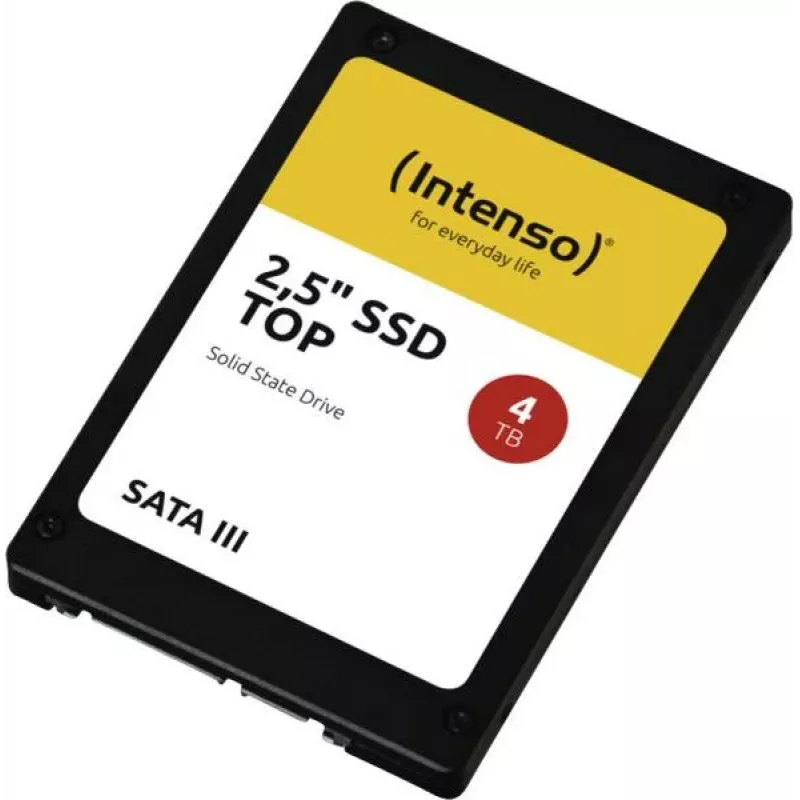 SSD | INTENSO | 4000 GB | Serial ATA III | 2.5 | 1920xTBW reitingas | MTBF 2000000 val. | 3812480