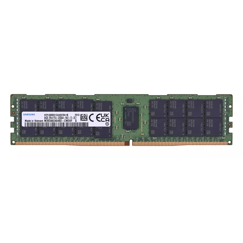 Samsung M393A8G40AB2-CWE atminties modulis 64 GB 1 x 64 GB DDR4 288 kontaktų DIMM ECC