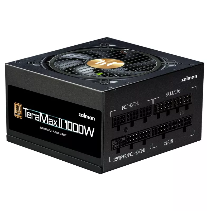 Zalman ZM1000-TMX2 TerraMax II 80 Plus Gold PSU Full-modular ATX 3.0 PCIe 5.0 - ATX - 80 PLUS Gold