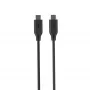 USB kabelis Silicon Power LK15CC 1 m USB-C juodas 0,48 Gbit/s