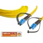 Lightwin High Quality Duplex LWL komutacinis kabelis, SM, LC - LC LWL komutacinis kabelis (LDP-09 LC-LC 0.25)