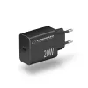 Maitinimo įkroviklis ESPERANZA EZC104K 20W juodas, USB maitinimo adapteris nešiojamiems įrenginiams
