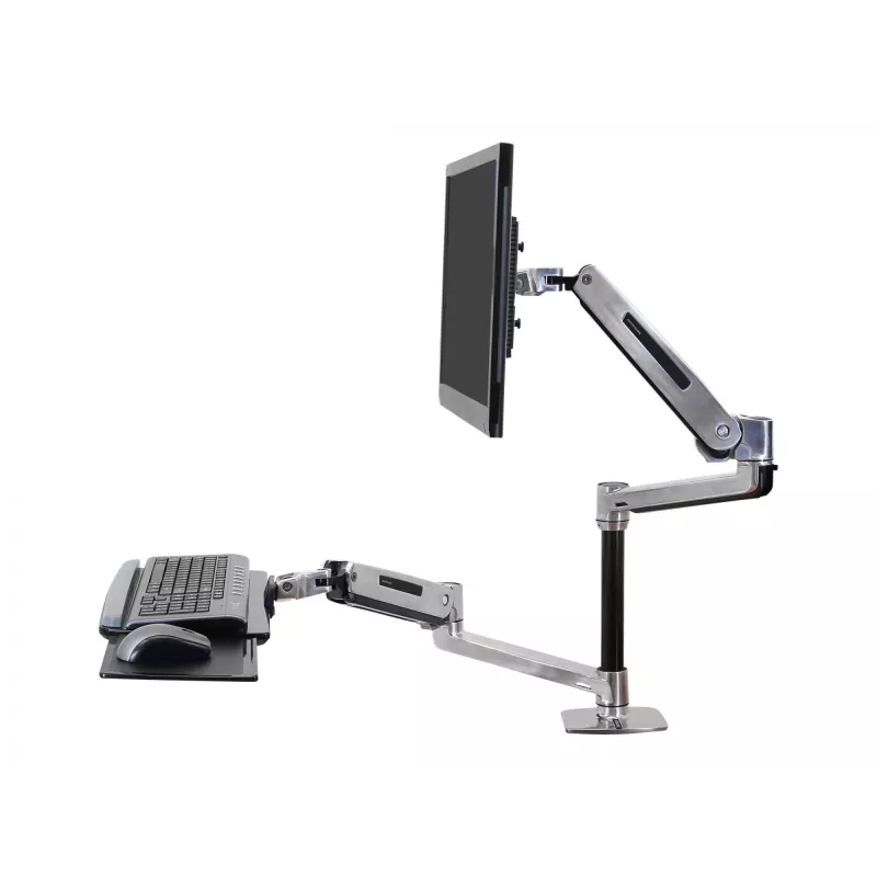 ERGOTRON WorkFit-LX, sėdimo-stovimo darbo stalo tvirtinimo sistema
