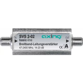 Axing SVS 2-02 TV signalo stiprintuvas 47 - 2400 MHz (SVS 2-02)