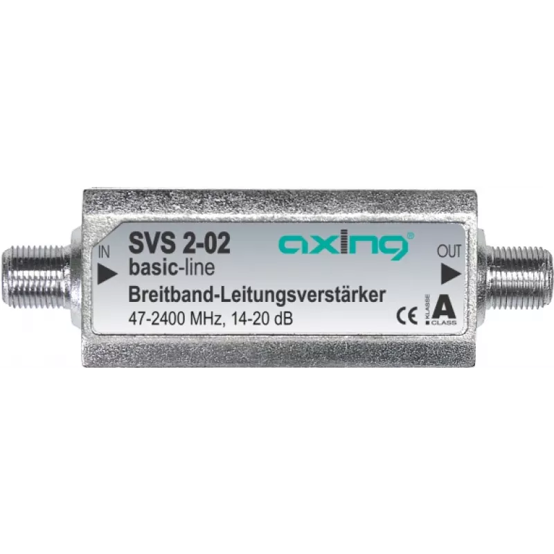 Axing SVS 2-02 TV signalo stiprintuvas 47 - 2400 MHz (SVS 2-02)