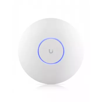 Prieigos taškas UBIQUITI U7 Pro — trijuostis Wi‑Fi 6 (2.4/5/6 GHz), 5400 Mbit/s, MU‑MIMO, PoE, montavimui ant lubų/sienos