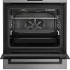 Laisvai pastatoma dujinė-elektrinė viryklė BEKO FBM62330GXTN 60 cm, 4 degiklių dujinė kaitlentė, 72 L elektrinė orkaitė, energijos klasė A