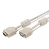 VGA monitoriaus ilginimo kabelis DIGITUS AK-310203-030-E — 3 m, VGA (D-Sub) į VGA (D-Sub), 3Coax+7 laidų, smėlio spalvos