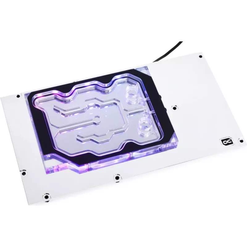 Alphacool Eisblock Aurora GPX-N akrilo aktyvi galinė plokštė 3090 TI Founders Edition (13063)