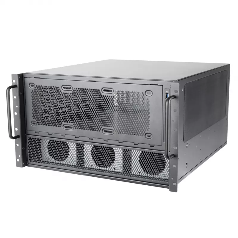 Kompiuterio korpusas SidabrinėStone SST-RM600 ATX juodas