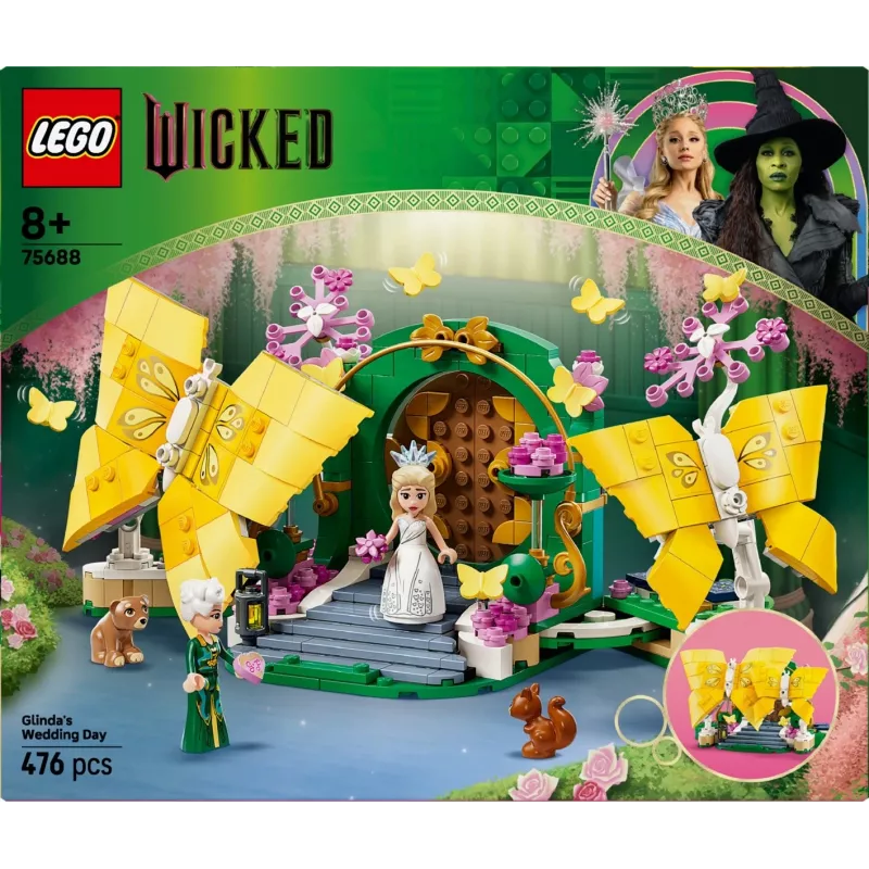 LEGO Wicked 75688 Glindanos vestuvių diena — teminis rinkinys, modelis 75688