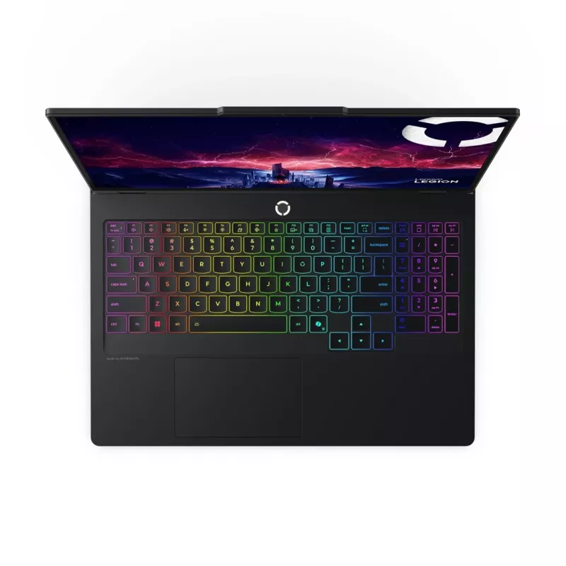 Nešiojamasis kompiuteris Lenovo Legion Pro 5 16 colių (Ryzen 9 9955HX, 32 GB DDR5, 1 TB NVMe, NVIDIA RTX 5070 8 GB, OLED 2560×1600 165 Hz)