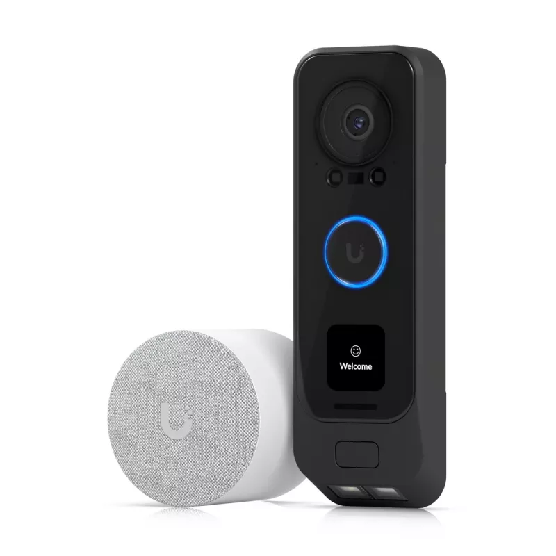 Ubiquiti G4 Doorbell Professional PoE rinkinys juoda sidabrinė 5 MP IPX4