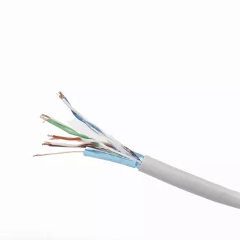 Tinklo kabelis GEMBIRD CAT5e F/UTP (FTP) 100 m, 24 AWG, pilkas