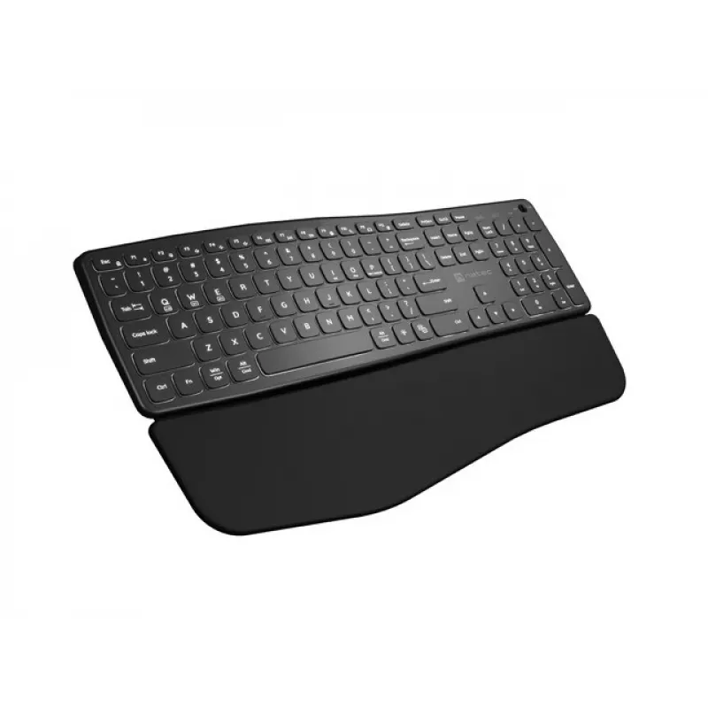 NATEC PORIFERA klaviatūra Namai/Biuras Bluetooth QWERTY US International Juoda