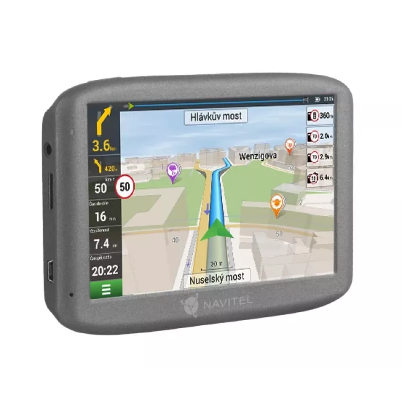 Navitel E501 Navigatorius 12,7 cm (5 colių) TFT jutiklinis ekranas Pilka