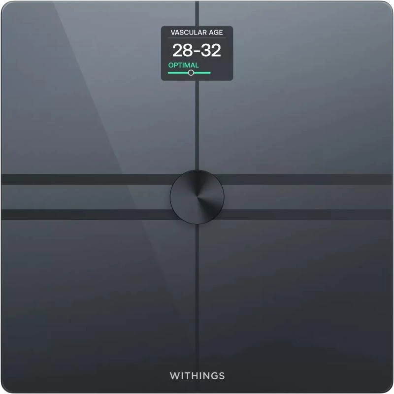 Elektroninės asmeninės svarstyklės Withings Body Comp Square Juoda