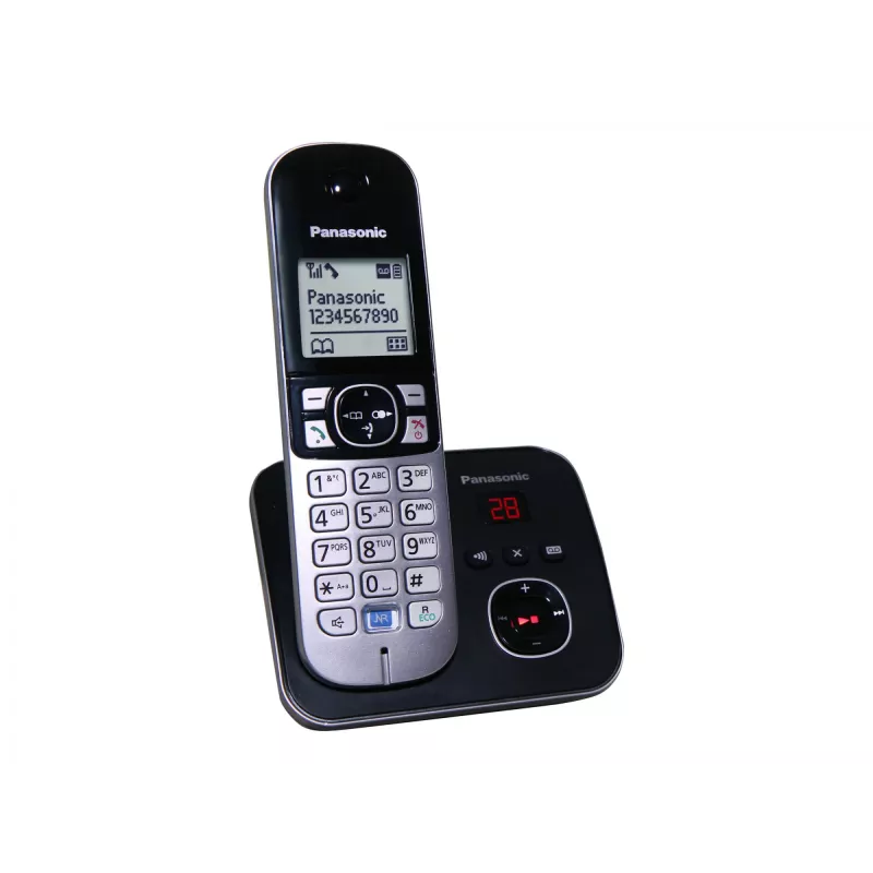 DECT telefonas Panasonic KX-TG6821GB Juoda