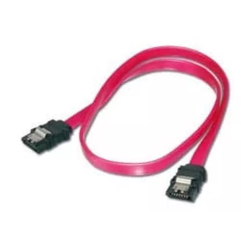 Assmann SATA jungiamasis laidas. L-tipo. su fiksatoriumi F/F. 0,5 m. tiesus. SATA II/III. UL. re (AK-400102-005-R)