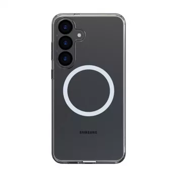 Torras Guardian Magnetic serijos telefono dėklas, skirtas Samsung S25+ (permatomas)
