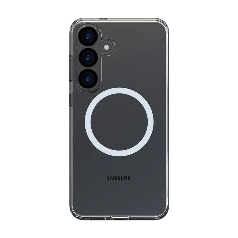 Torras Guardian Magnetic serijos telefono dėklas, skirtas Samsung S25+ (permatomas)