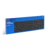 Savio KB-01 klaviatūra Namams/Biurui USB QWERTY US anglų Juoda