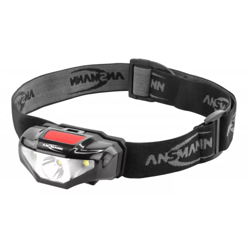 Ansmann HD70B - Galvos apšvietimo žibintuvėlis - Juodas - akrilnitrilo butadieno stirenas (ABS) - Plastikas - IP44 - LED - 1 lemputė