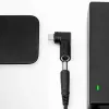 Akyga AK-ND-D09 DC 5,5 x 3,0 mm + kaištis – USB-C PD adapteris nešiojamojo kompiuterio įkrovikliui, 65 W, skirtas HP