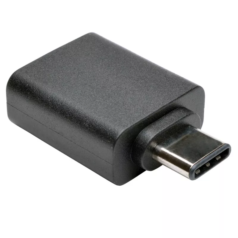 Eaton Tripp Lite Series USB 3.1 Gen 1.5 Adapter USB-C į USB Type A M/F 5 Gbps planšetinis kompiuteris išmanusis telefonas - USB adapteris - USB Type A (M) į 24 kontaktų USB-C (M) - USB 3.1 - Juoda (U428-000-F)