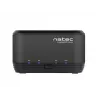 HDD prijungimo stotelė 2,5/3,5 USB 3.0 Natec Kangaroo Dual, klonavimo funkcija, maitinimo adapteris