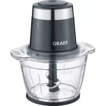 Graef CH502EU smulkintuvas stiklinis, juodas (CH502EU)
