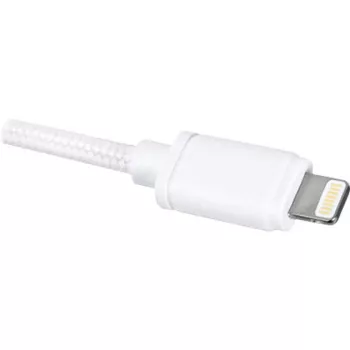 USB 2.0 adapterio laidas, USB-A kištukas > Lightning kištukas (balta, 2,0 metro)