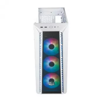 Cooler Master MasterBox 520 - Midi Tower - PC - Balta - ATX - EATX - micro ATX - Mini-ITX - SSI CEB - akrilnitrilo butadieno stireno (ABS) - Plienas - Grūdintas stiklas - Multi