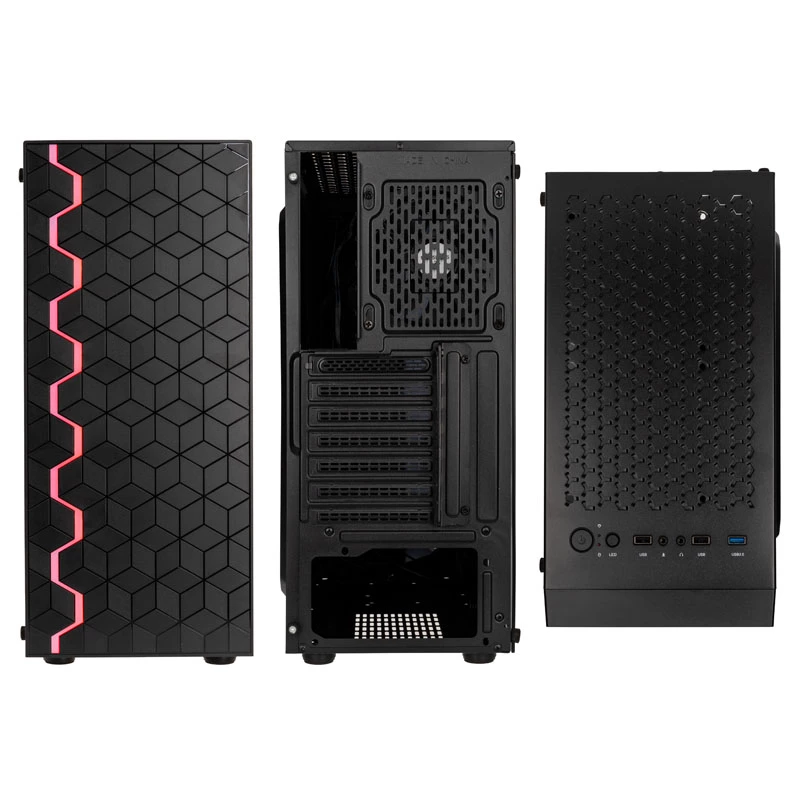 Kolink Inspire K8 ARGB Mid Tower – juoda