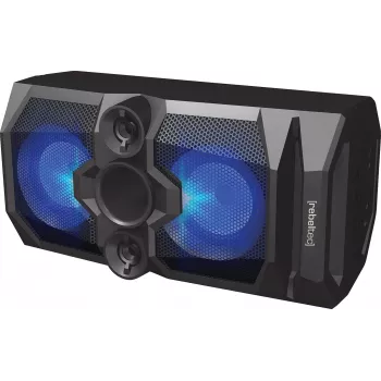 Rebeltec SoundBox 480 nešiojamas „Bluetooth“ stereo garsiakalbis juodas, 50W RMS