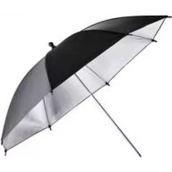 Godox UB-002 - 84 cm studijinis skėtis, juodas/sidabrinis (UB-002 84 cm)