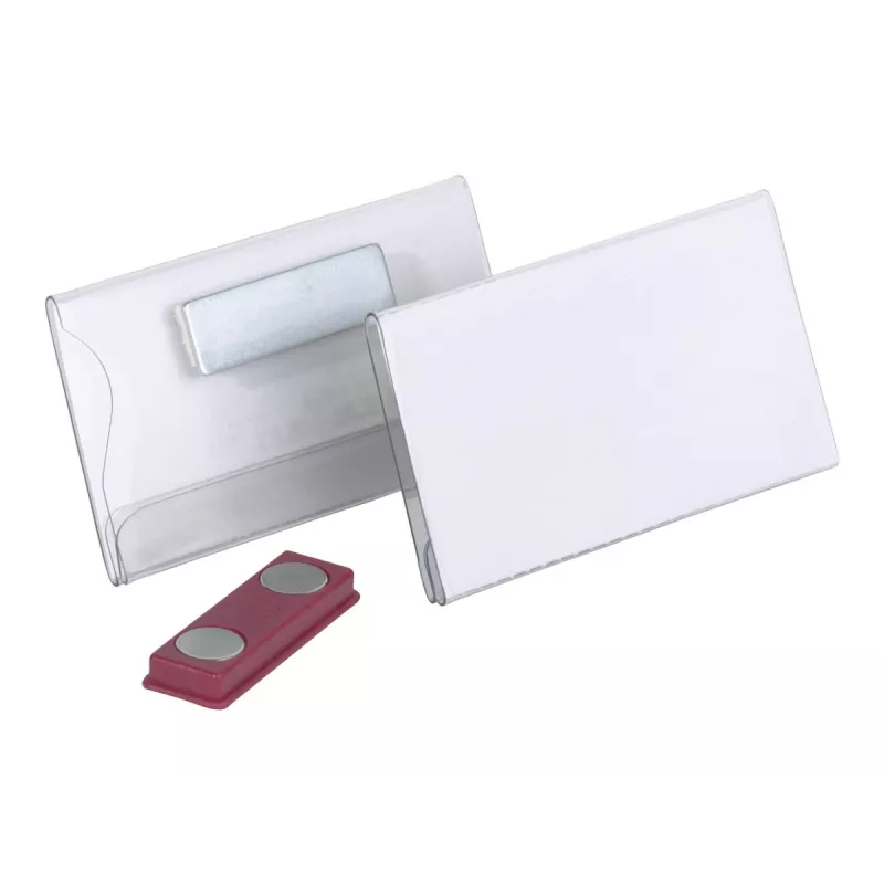 Durable Magnetic Badge 40x75mm