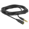 Audio kabelis DeLOCK 84668 3 m 3,5 mm juodas