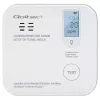 Anglies monoksido jutiklis QOLTEC 52577 — baterijomis maitinamas aliarmas, 85 dB garso lygis