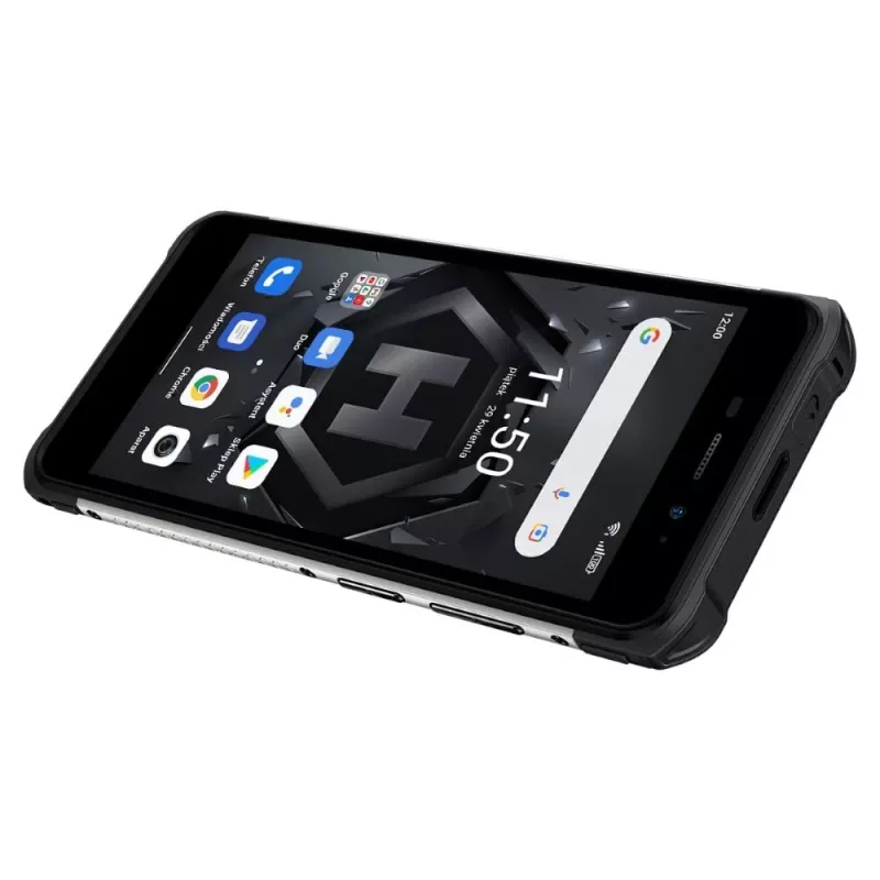 MyPhone Hammer Iron 4 Dual Sidabrinė Extreme pack