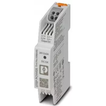 Phoenix Contact STEP3-PS/1AC/24DC/0.63/PT maitinimo blokas 15 W baltas (1088495)