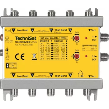 Maršrutizatorius TechniSat TechniRouter 5/2x16