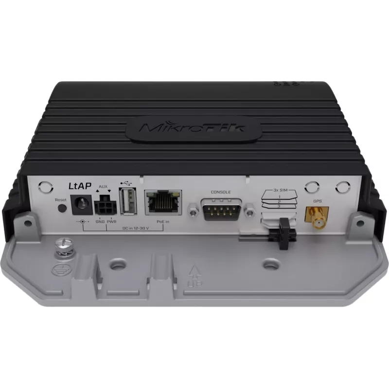 Maršrutizatorius MikroTik LtAP LTE7 Kit LtAP-2HnD&R11e-LTE7 — 802.11n, Gigabit Ethernet, 1x LAN, MU-MIMO