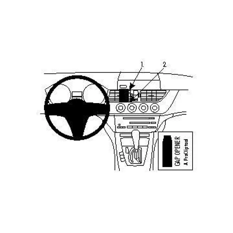 Brodit 854347 automobilinis laikiklis