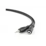 Gembird CCA-423-2M garso laidas 3,5 mm, juodas