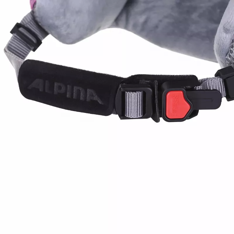 ŽIEMINIS ŠALMAS ALPINA ZUPO (šviesiai rožinis matinis, 51-55 NAUJAS 2021)