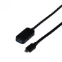 EFB-Elektronik USB 3.2 Gen2 10Gbit ilginamasis laidas, USB-C kištukas - USB-A lizdas, 0,5 m