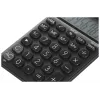 Pagrindinis skaičiuotuvas CASIO SL-310UC-BK — 10 skaitmenų, baterija/saulės energija, mokesčių ir pelno funkcijos, kišeninis dydis (70×118×8,4 mm), juodas